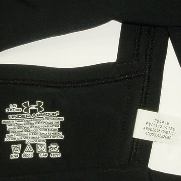 Women's Under Armour Sports Bra Athletic Black UA NWOT - Picture 6 of 6